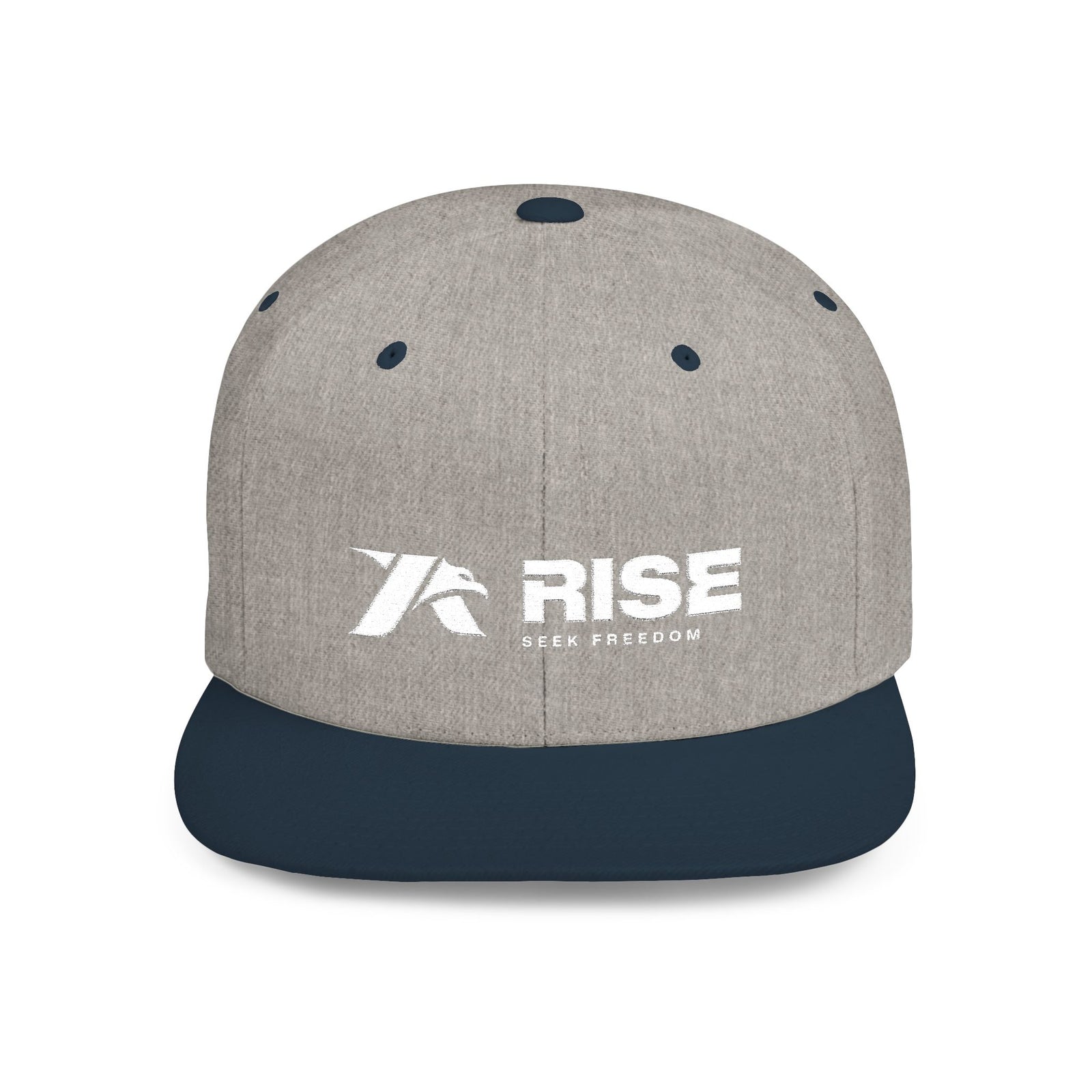Rise SEEK FREEDOM Embroidered Flatbill Snapback
