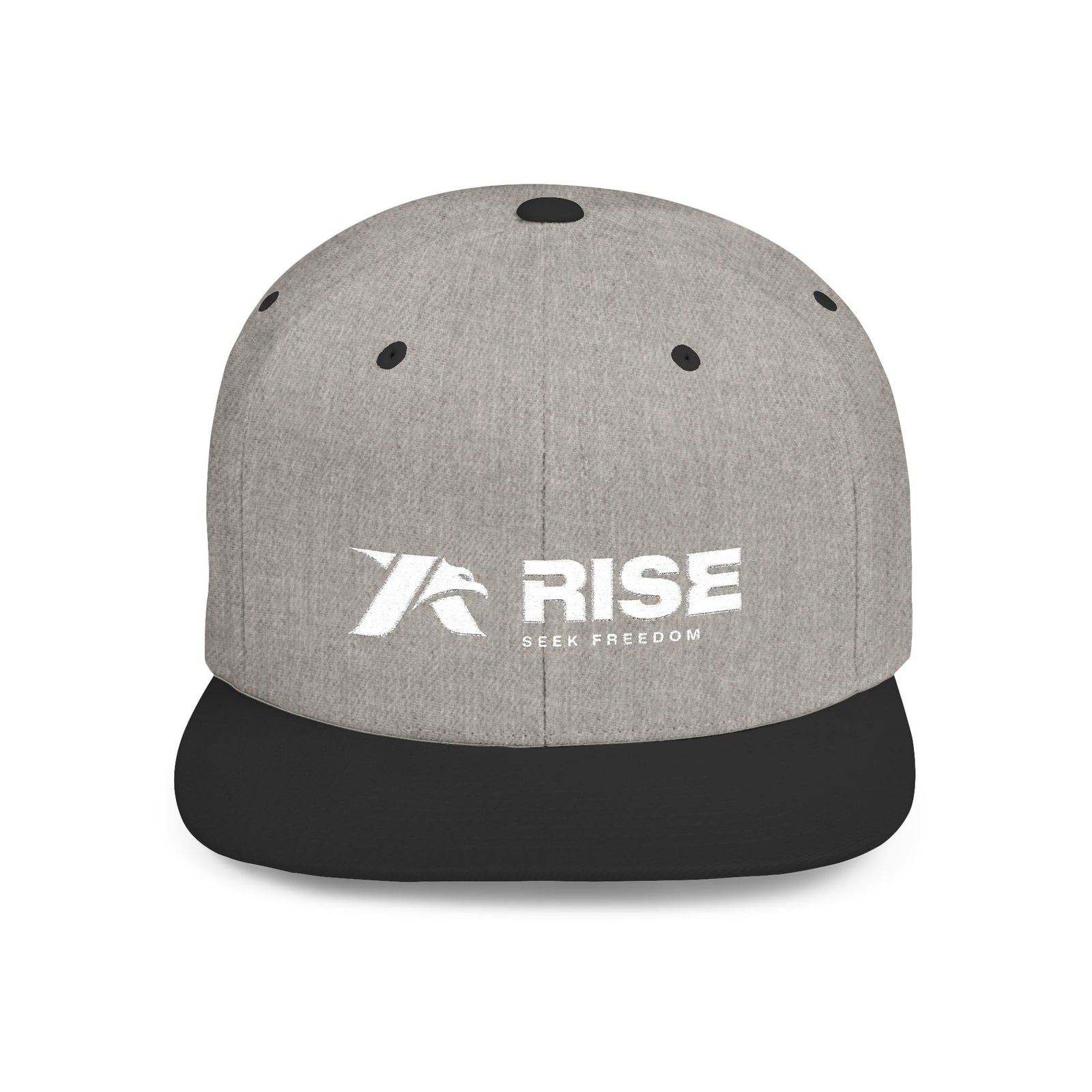 Rise SEEK FREEDOM Embroidered Flatbill Snapback