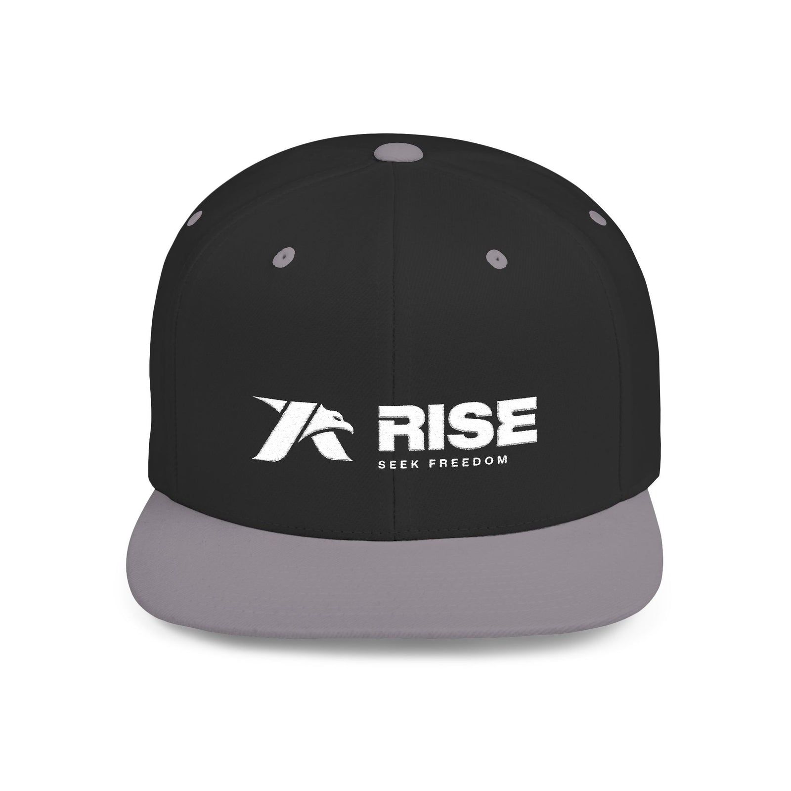 Rise SEEK FREEDOM Embroidered Flatbill Snapback
