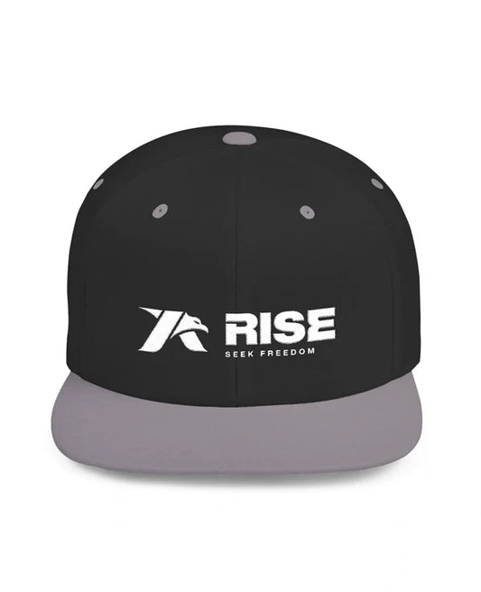 Rise SEEK FREEDOM Embroidered Flatbill Snapback